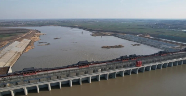 息县淮河大坝工程喜讯：质量合格，通过下闸蓄水验收！